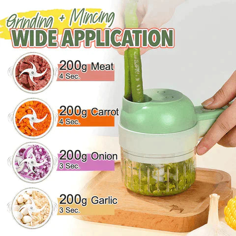 Multifunctional Wireless Electric Grinder