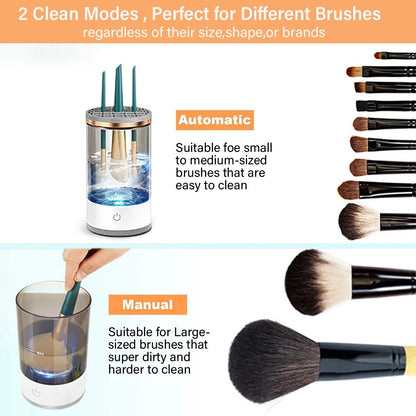ELECTRIC MAKEUP BRUSH CLEANER